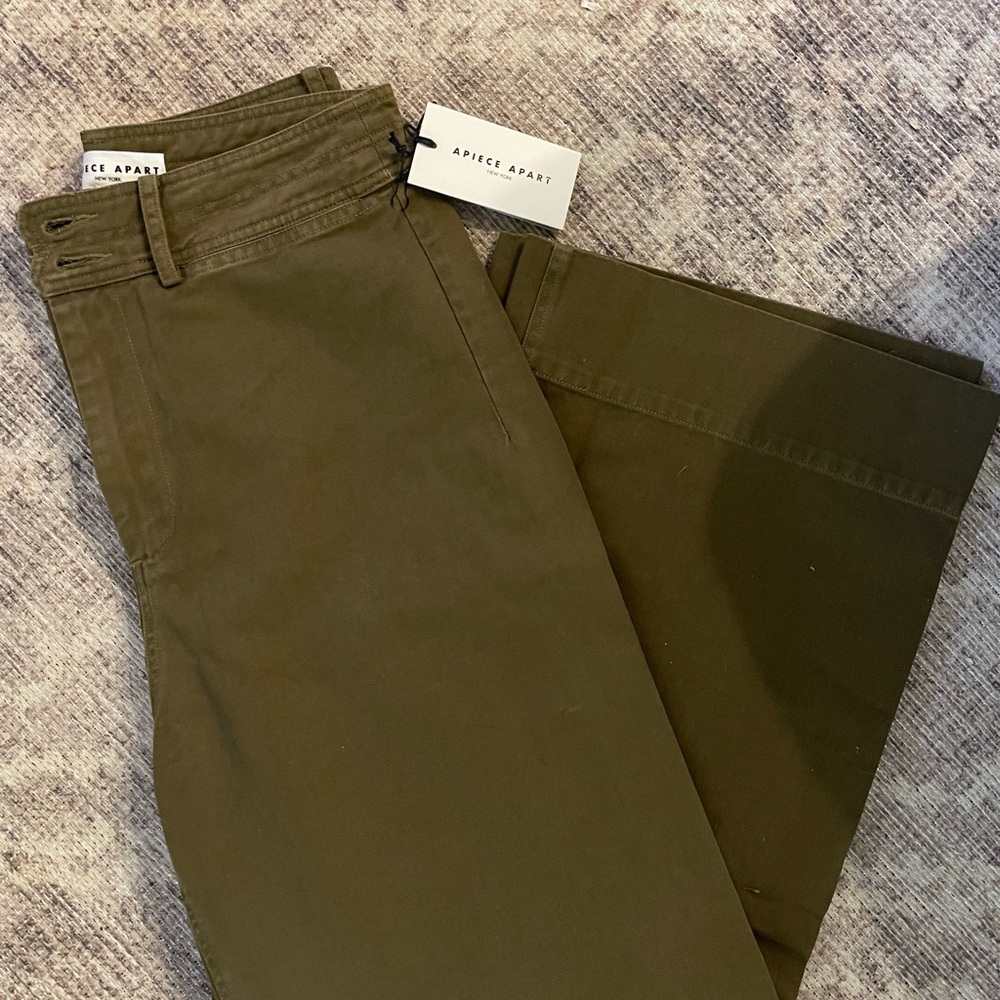 Apiece Apart Olive Green Merida Pants